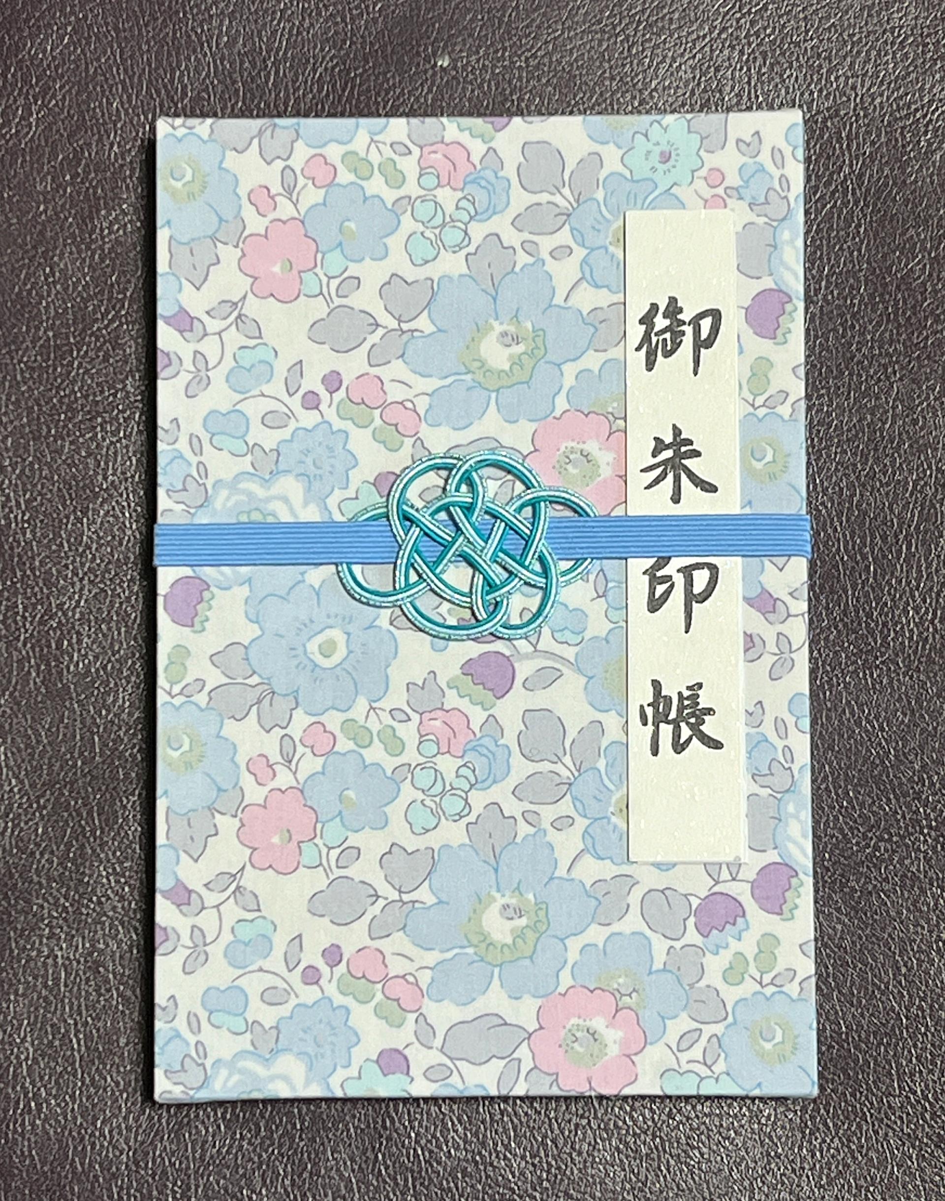 御朱印帳　LIBERTY　蛇腹　大判　T0021枚目の画像