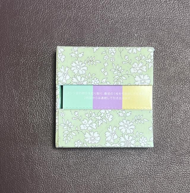 受注生産 ポップアップ付箋専用ケース 付箋付き M0441枚目の画像